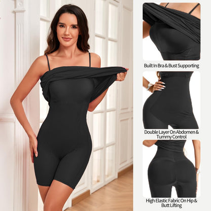 SherryDC Sculpted Confidence Dress - Define Your Silhouette in Style