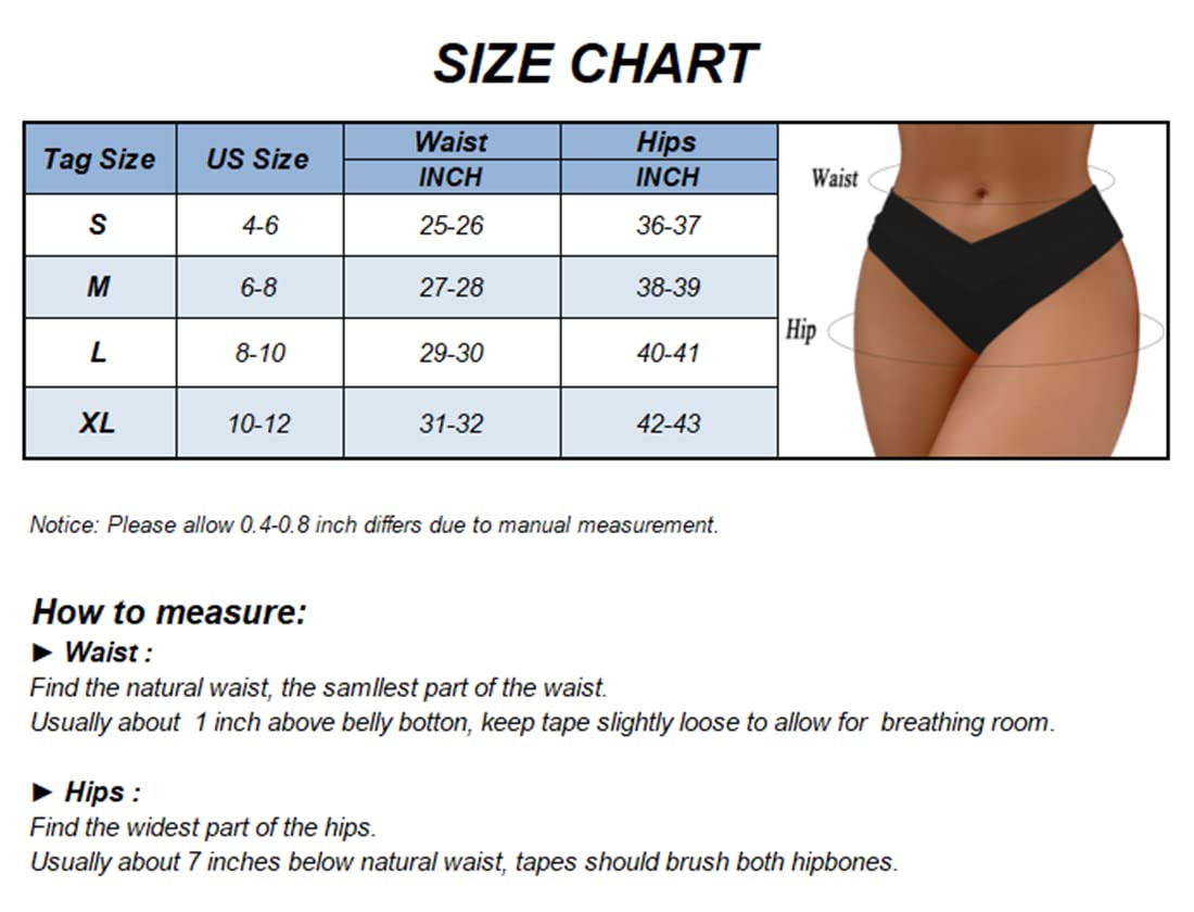 SherryDC Women's V Cut High Waisted Bikini Bottom Ribbed High Cut Cheeky Swimsuit Bathing Suit Bottoms